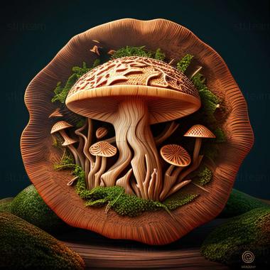 3D model Mushroom 11 game (STL)